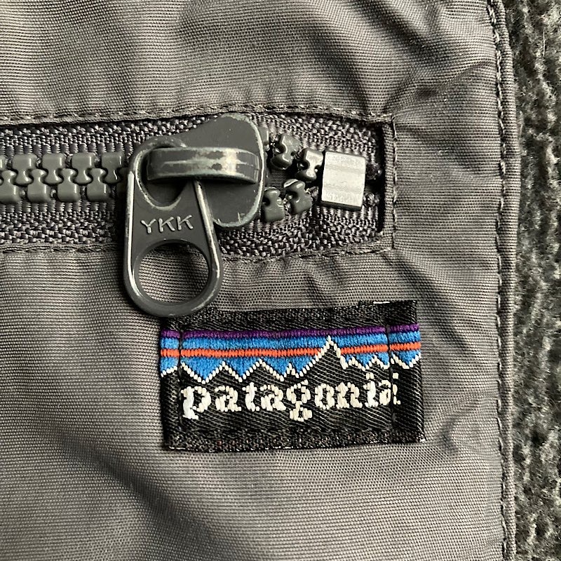 90's PATAGONIA Synchilla Fleece Jacket Made in USA GRAY/L 90年代