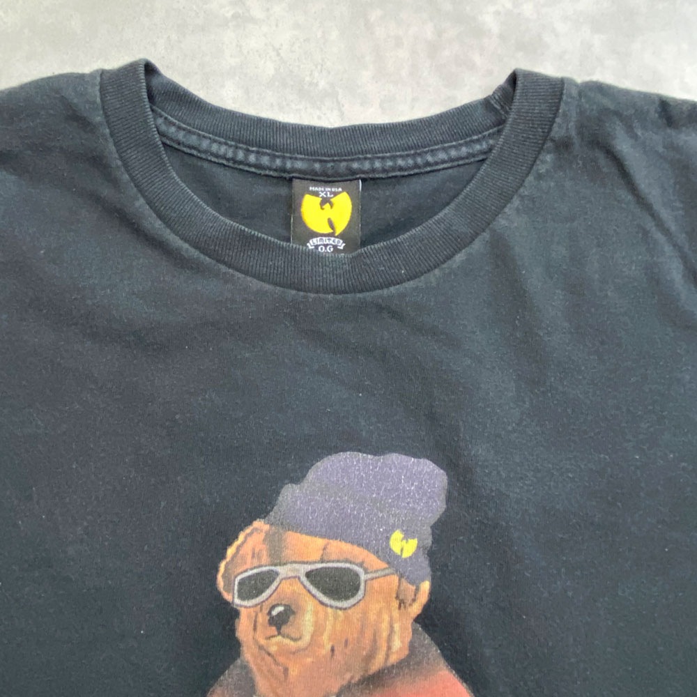 90's WU-TANG CLAN BEAR T-SHIRTS Made in USA ウータンクラン ベア T