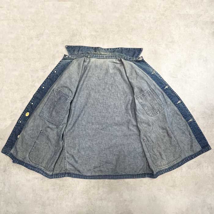 60'S BLUE BELL Denim Chore Jacket SIZE/48 60年代 ブルーベル デニム
