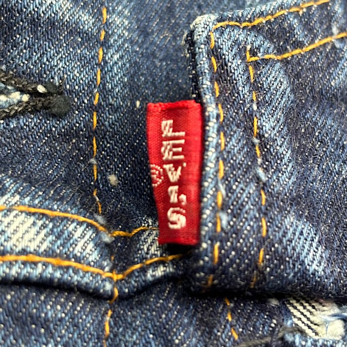 60-70's Levi's 70505 BIG E DENIM TRUCKER JACKET SIZE 38 60-70年代