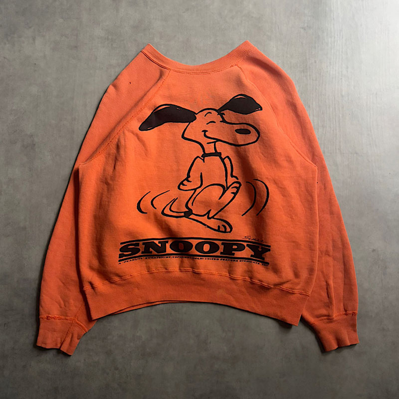 60’s スヌーピー スウェット 60'S SPRUCE PEANUTS SNOOPY Vintage Sweat Shirts Made in USA L