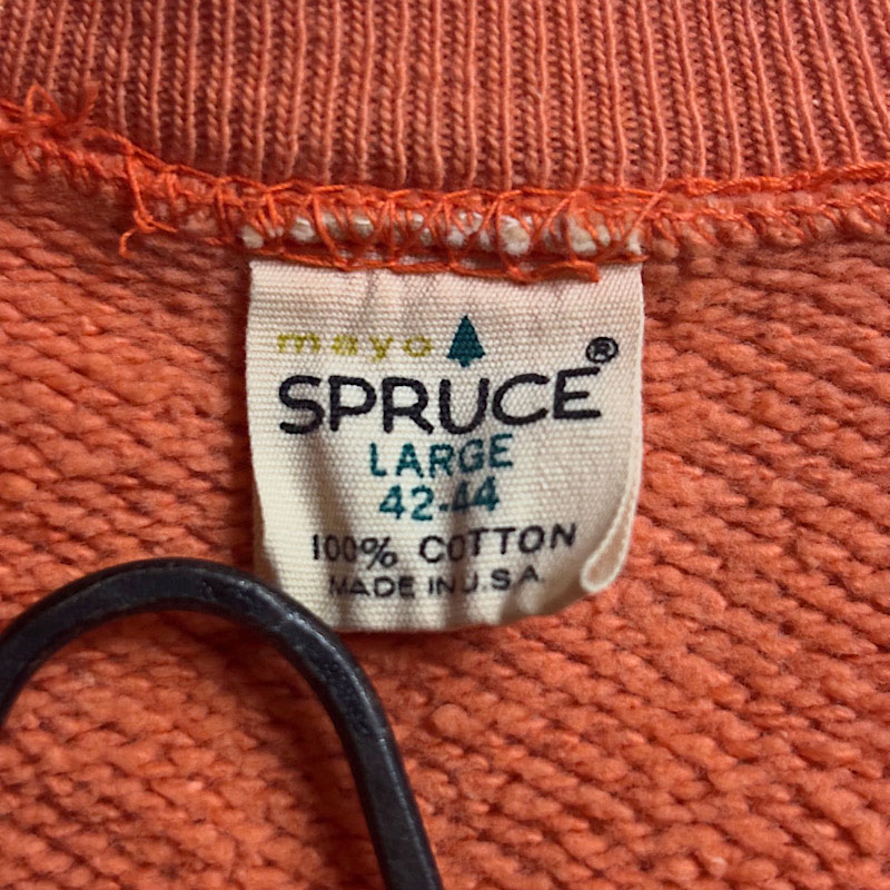 60'S SPRUCE PEANUTS SNOOPY Vintage Sweat Shirts Made in USA