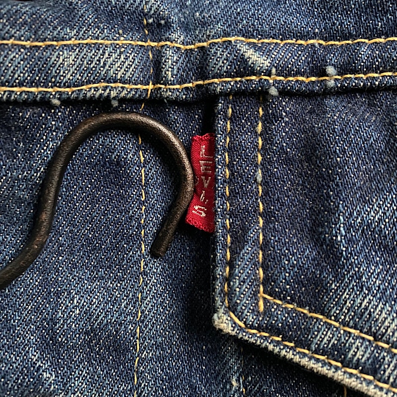 60's Levi's 557XX Denim Trucker Jacket 3rd Made in USA 60年代