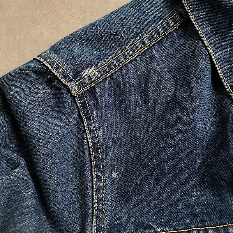 60's Levi's 557XX Denim Trucker Jacket 3rd Made in USA 60年代