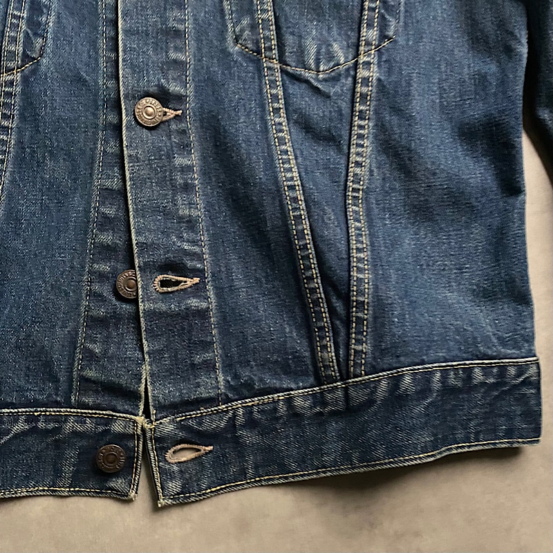 60's Levi's 557XX Denim Trucker Jacket 3rd Made in USA 60年代