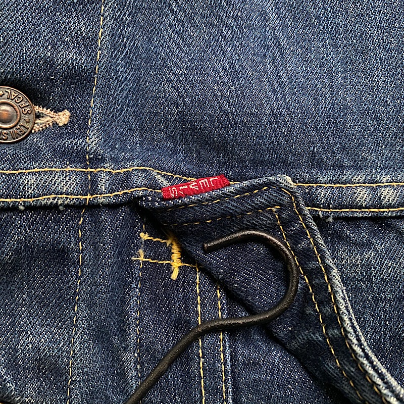 60's Levi's 557XX Denim Trucker Jacket 3rd Made in USA 60年代