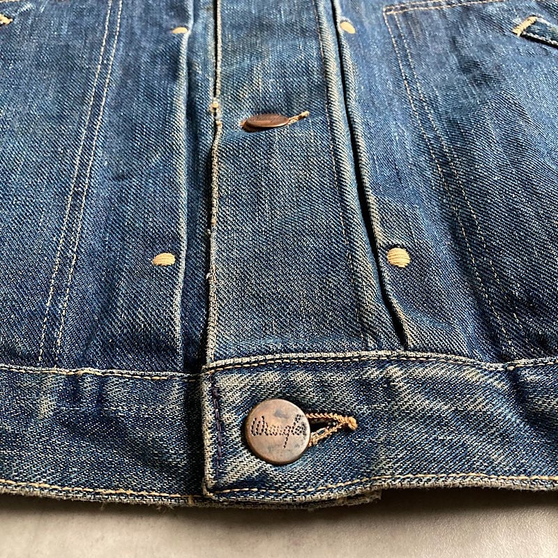 50's WRANGLER 111MJ 1956Model Denim Jacket 50年代 ラングラー