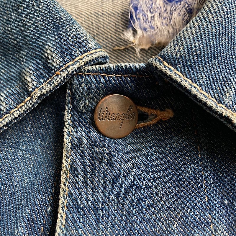 50's WRANGLER 111MJ 1956Model Denim Jacket 50年代 ラングラー