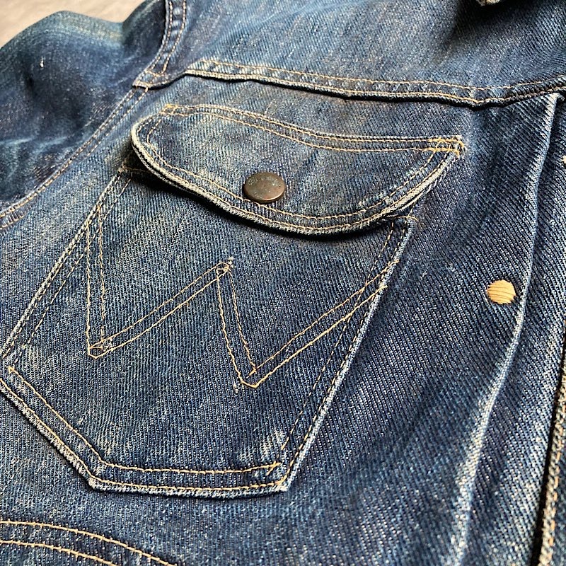 50's WRANGLER 111MJ 1956Model Denim Jacket 50年代 ラングラー