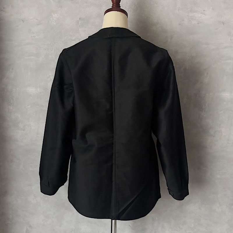 70'S LE MOUSQUETAIRE Moleskin Work Jacket Deadstock Made in France