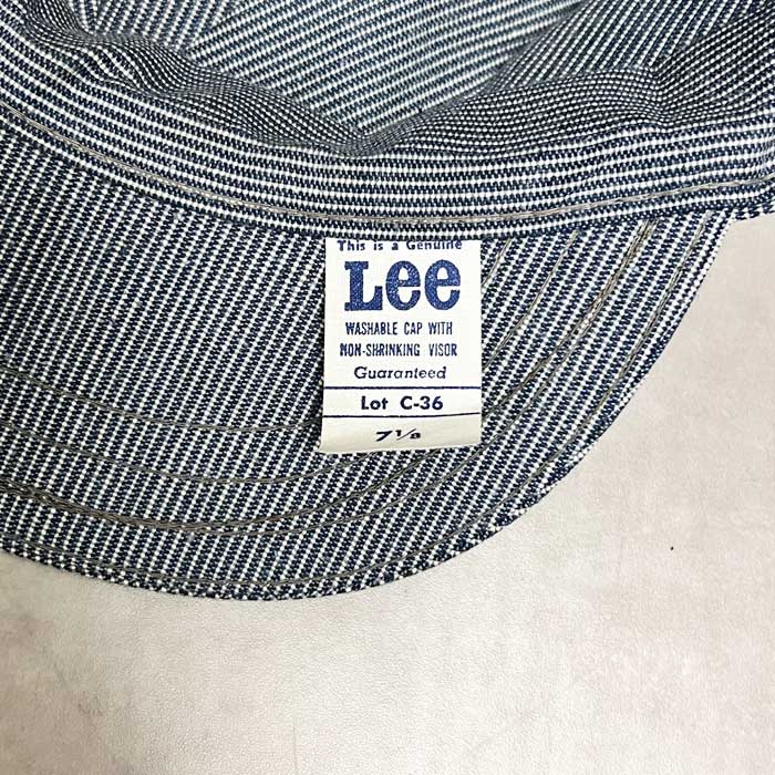 60,S Lee vintage cap リーヴィンテージキャップ ベルベルジン