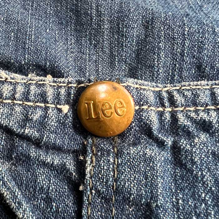 60'S Lee 81-LJ Blanket Lined Denim Chore Jacket SIZE/40 60年代