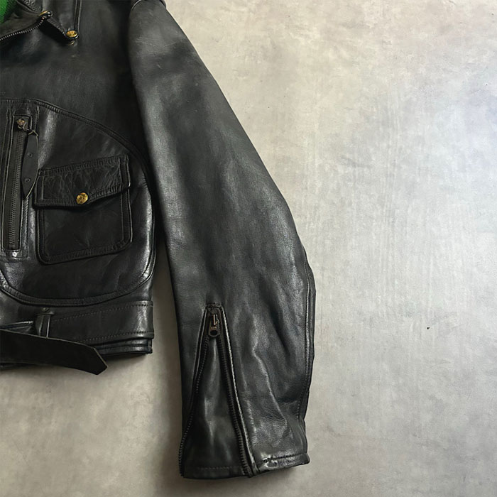VINTAGE 40-50's HERCULES D-POCKET Horsehide Motor Cycle