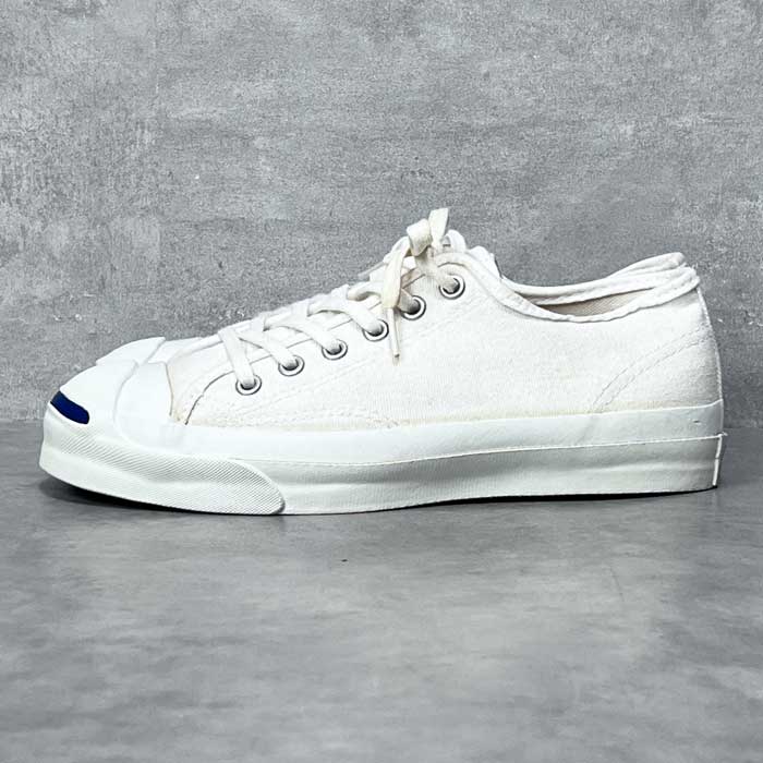 90's CONVERSE JACK PURCELL DEAD STOCK Made in USA WHITE/5.5