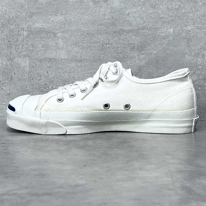 90's CONVERSE JACK PURCELL DEAD STOCK Made in USA WHITE/5.5