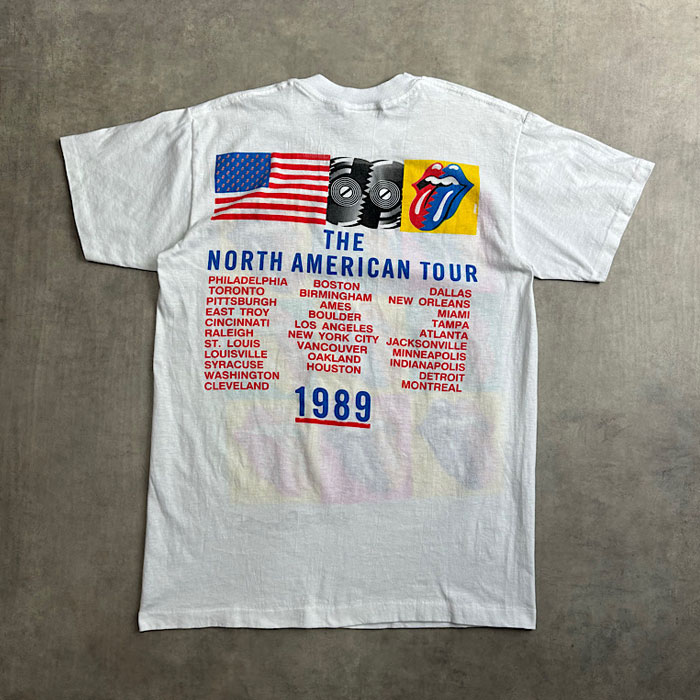 【激レア】80's ローリングストーンズ　American Tour Tシャツ 80'S Rolling Stones The North American Tour T-Shirt Made in