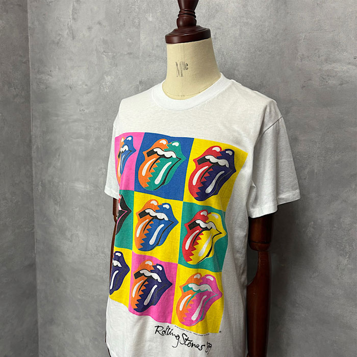 80'S Rolling Stones The North American Tour T-Shirt Made in USA L