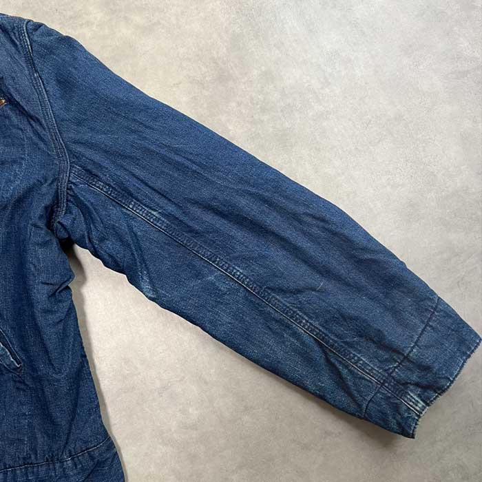 60'S SEARS Blanket Lined Denim Zip Jacket 60年代 シアーズ