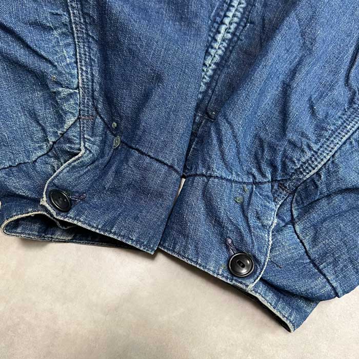 60'S SEARS Blanket Lined Denim Zip Jacket 60年代 シアーズ