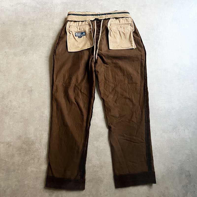 POLO Ralph Lauren Couduroy Ethan Pants BROWN W35L32 ポロ ラルフ