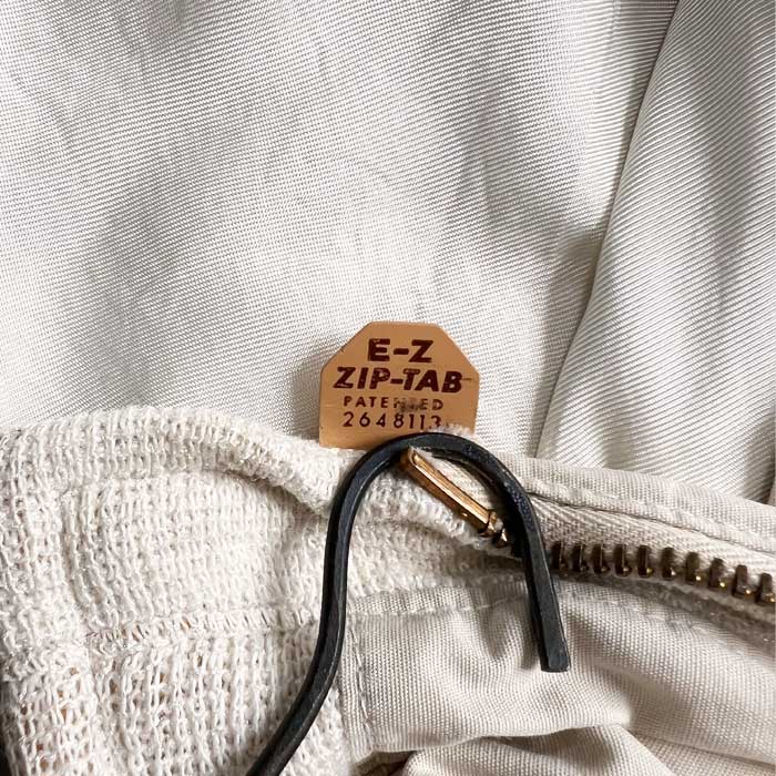 VINTAGE 60'S KNIT LINED SWING TOP IVORY ヴォンテージ 60年代 ニット