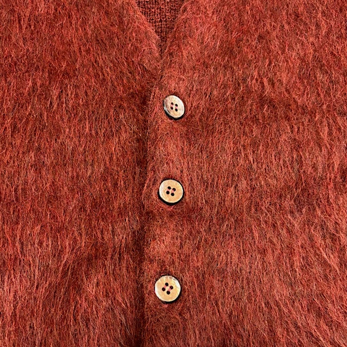 60's DIPLOMAT MOHAIR CARDIGAN Made in USA/M | 【USED.VINTAGE