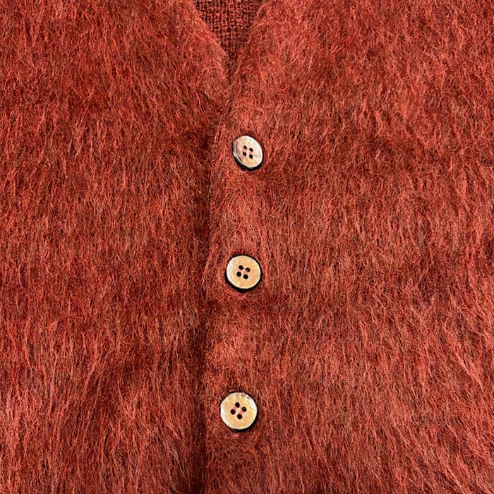 60's DIPLOMAT MOHAIR CARDIGAN Made in USA/M