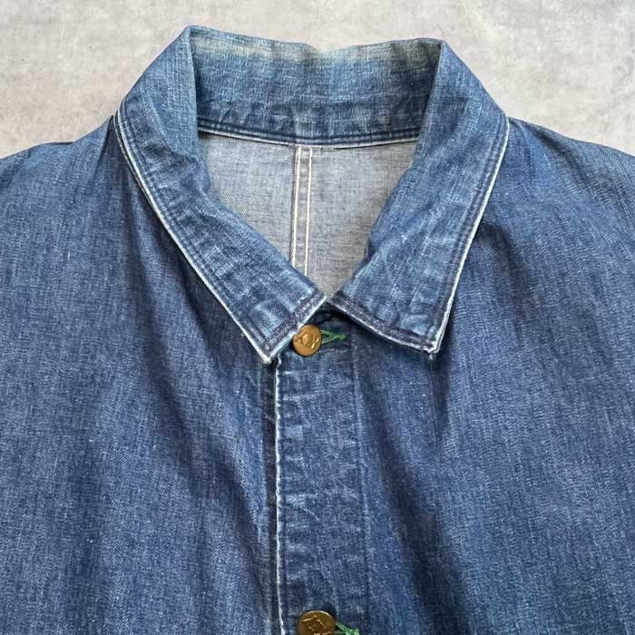50'sビンテージ古着 KEY IMPERIAL デニムカバーオール VINTAGE 50's KEY IMPERIAL DENIM CHORE JACKET ヴィンテージ 50