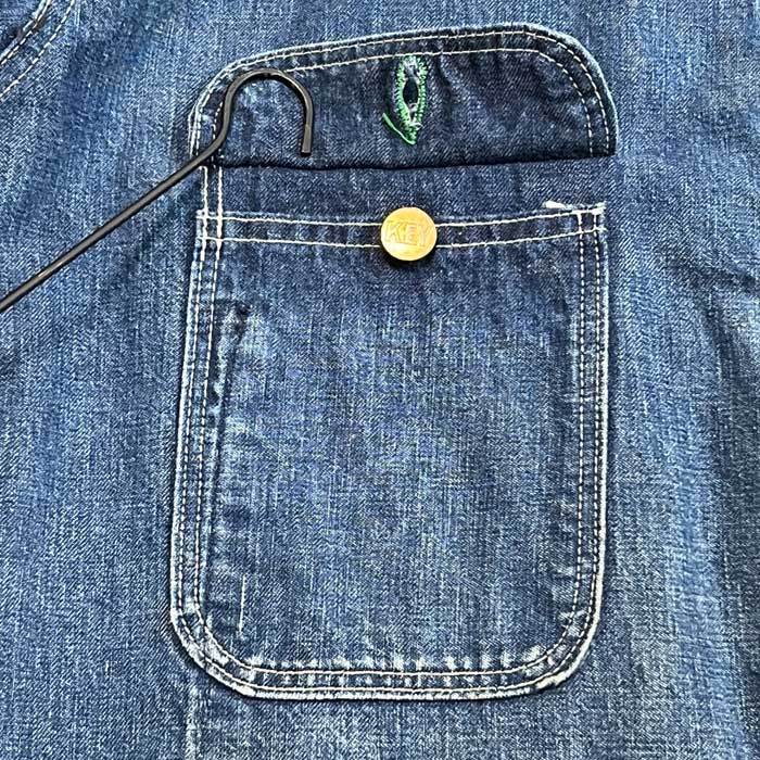 VINTAGE 50's KEY IMPERIAL DENIM CHORE JACKET ơ 50ǯ ڥꥢ ǥ˥ 祢㥱å С  㥱å