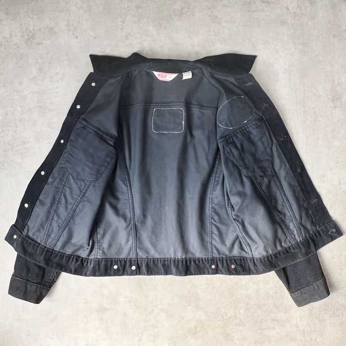70's Levi's 70505-1517 Couduroy Trucker Jacket NAVY Size 40