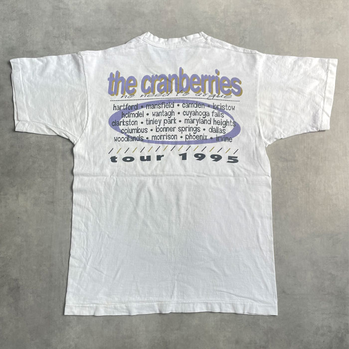 90s THE CRANBERRIES クランベリーズ vintage サイズL 90's The Cranberries Tour T-Shirt クランベリーズ ツアー T