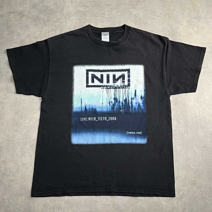 希少 00's Nine Inch Nails Tour 2006 Tシャツ 00s Nine Inch Nails 2005 2006 Tour Tシャツ XLサイズ相当
