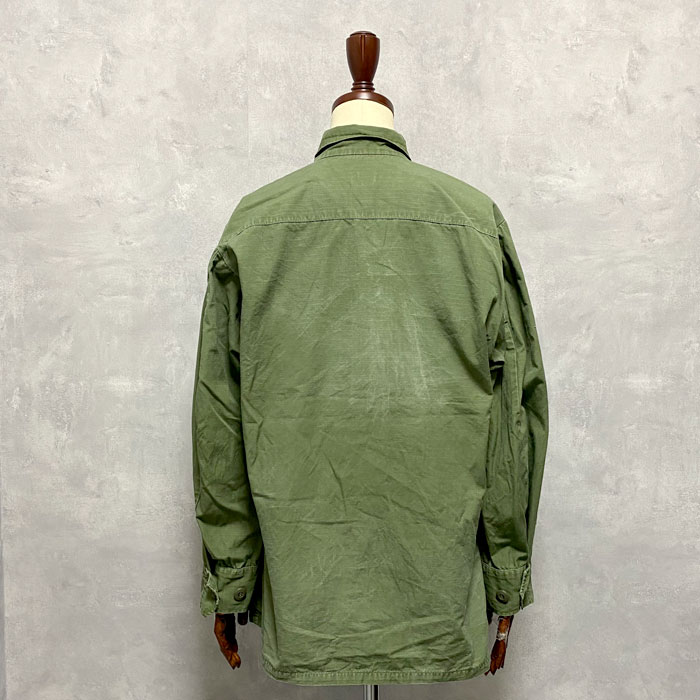 60s US ARMY 5th Jungle Fatigue Military Jacket Rip Stop Small-Regular 󥰥եƥߥ꥿꡼㥱å