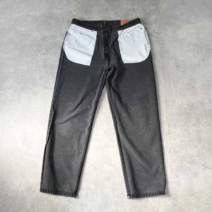 00's Levi's 550  BLACK JEANS  MADE IN GUATEMALA W40L32 00ǯ ꡼Х 550 ֥å ǥ˥  ƥޥ