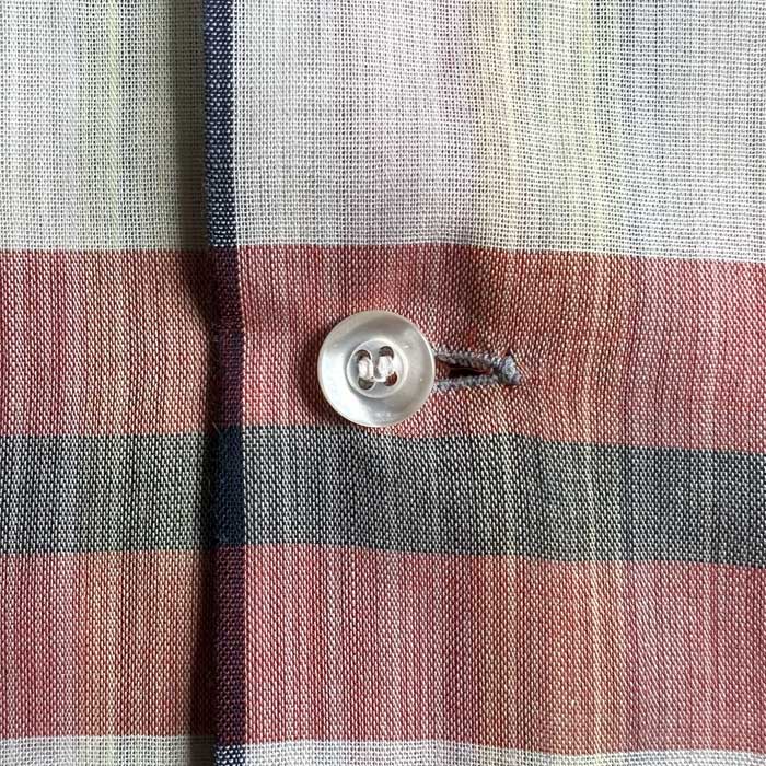 VINTAGE 60'S PENNEYS TOWN CRAFT PENN-PREST OPEN COLLAR SHORT