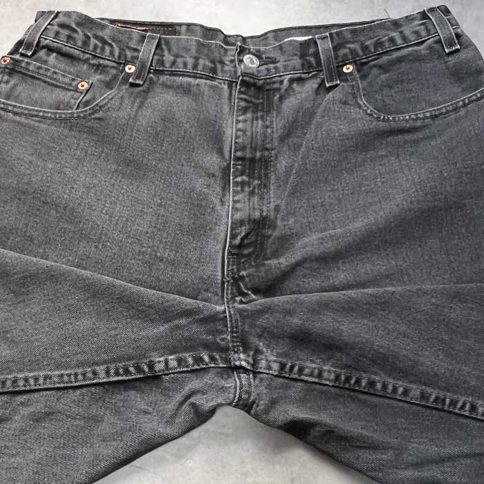 00's Levi's 560 LOOSE FIT BLACK JEANS  MADE IN USA W36L36 00ǯ ꡼Х 560 롼եå ơѡɡ֥å ǥ˥  ꥫ