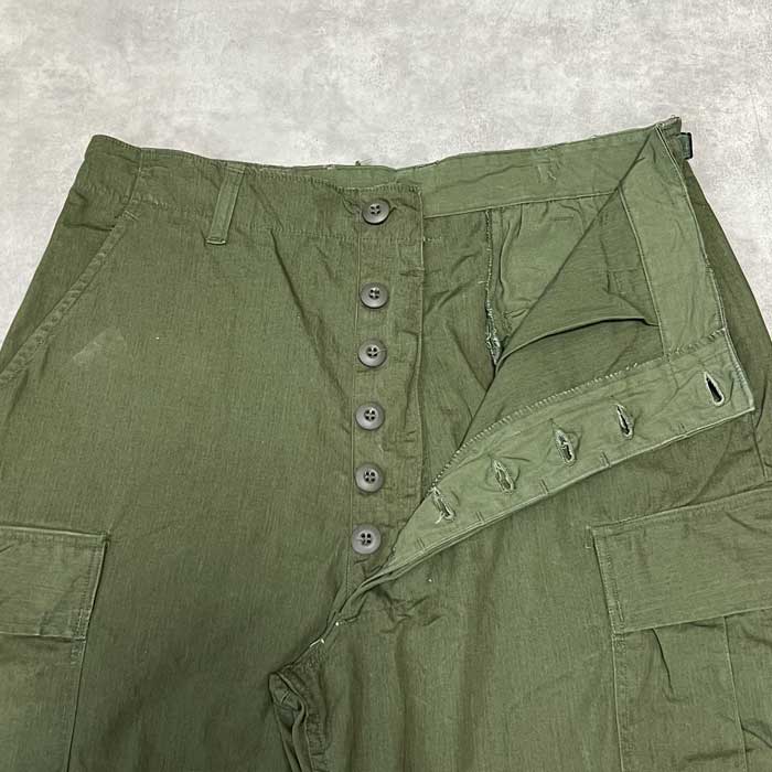 60's U.S.ARMY Jungle Fatigue Pants NON-RIP MEDIUM/LONG 60年代 U.S.