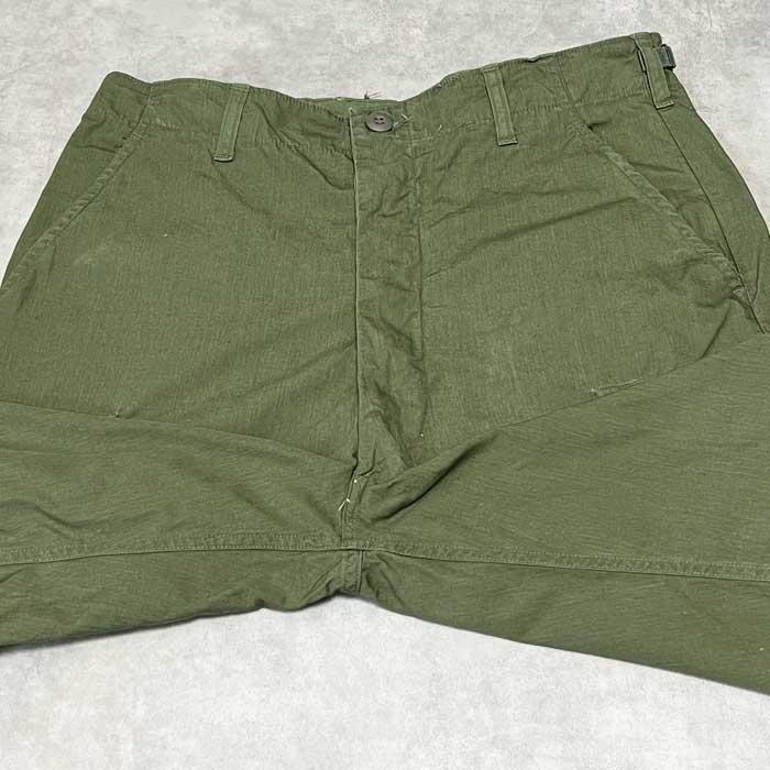60s US ARMY ジャングルファティーグパンツ ノンリップ 60s 米軍 U.S.ARMY ジャングルファティーグパンツ 2nd