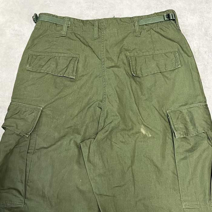 60s jungle fatigue pants ジャングルファティーグパンツ 60's U.S.ARMY Jungle Fatigue Pants NON-RIP MEDIUM/LONG 60
