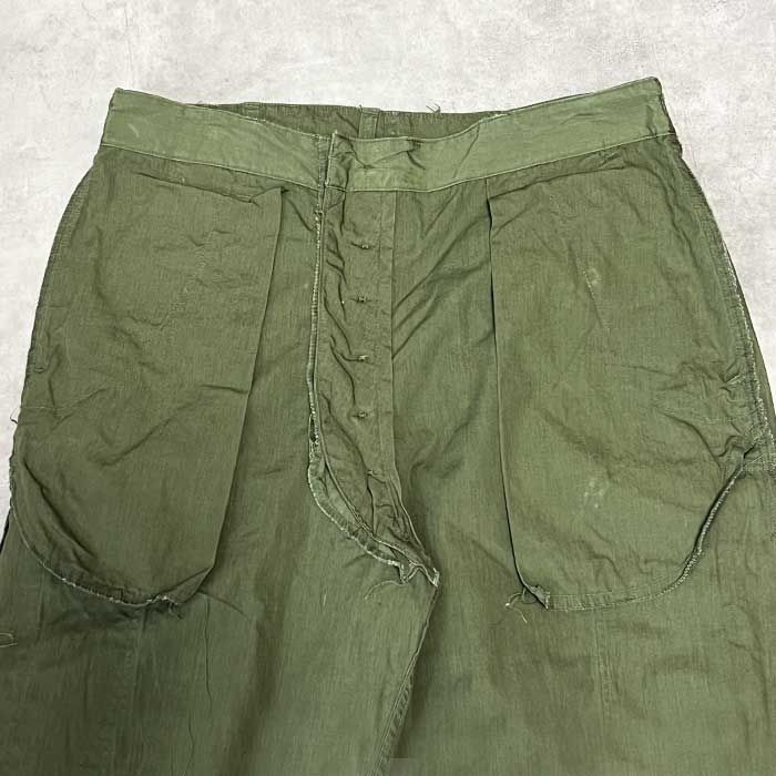 60s jungle fatigue pants ジャングルファティーグパンツ 60s US ARMY Jungle Fatigue Pants S-L 5th Type 4