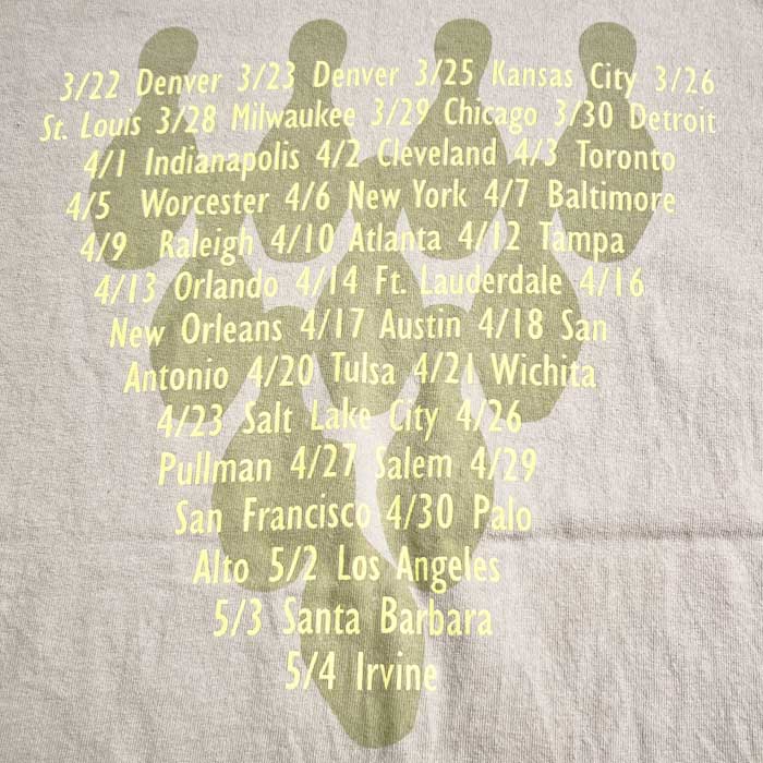 90'S FOO FIGHTERS BIG ME CONCERT T-SHIRTS Made in USA BEIGE/L 90