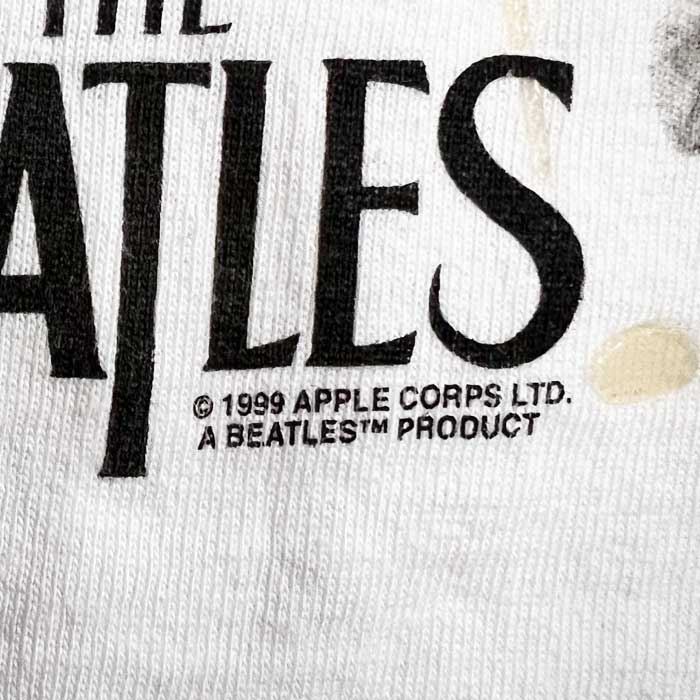 90s The Beatles 傘 umbrella Tシャツ ビートルズ 激レア 90sヴィンテージUSA製 ビートルズTシャツ 白 XL