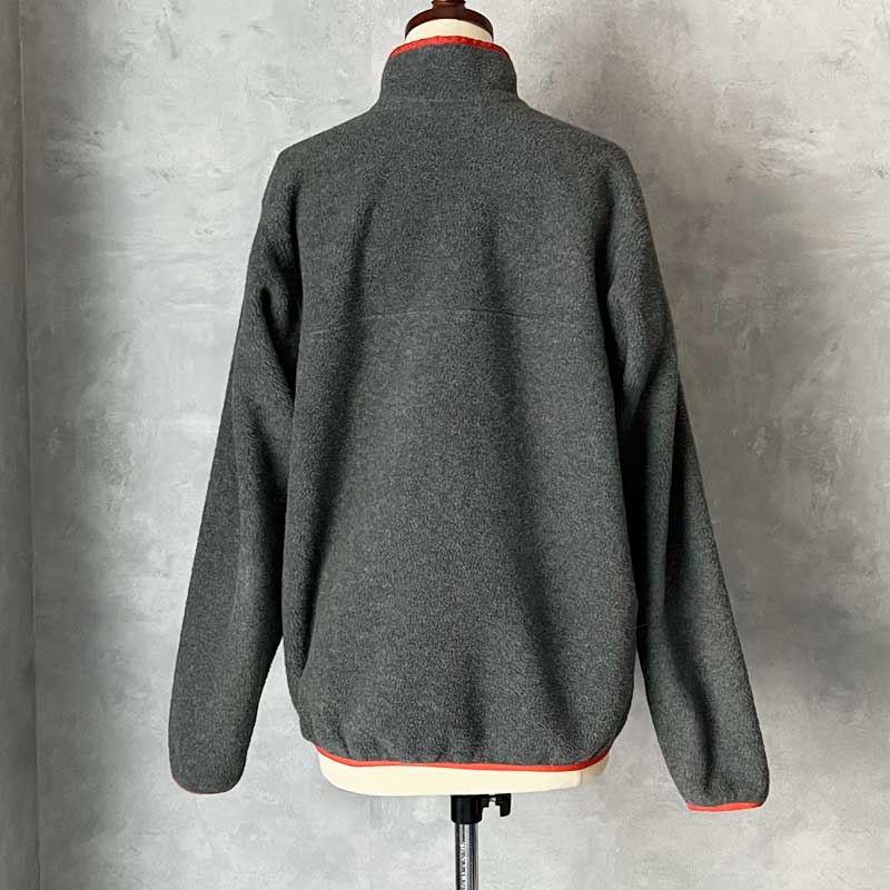 80'S PATAGONIA Synchilla Snap-T GRAY/L Made in USA 80年代