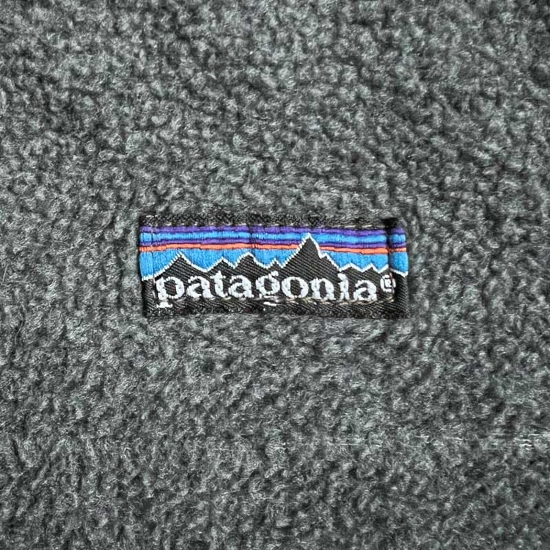 80'S PATAGONIA Synchilla Snap-T GRAY/L Made in USA 80年代