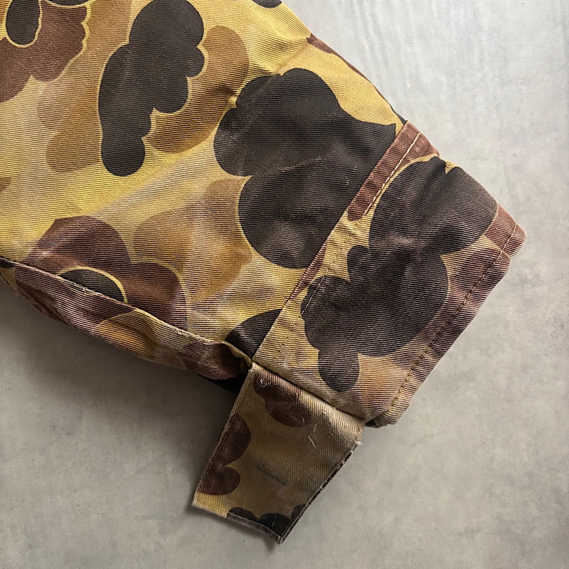 70-80'S EDDIE BAUER Gore-Tex Duck Camo Down Parka XL 70-80年代