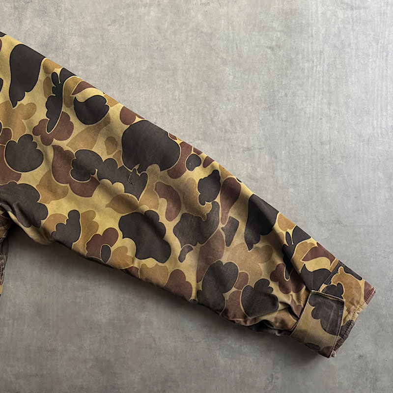 70-80'S EDDIE BAUER Gore-Tex Duck Camo Down Parka XL 70-80年代