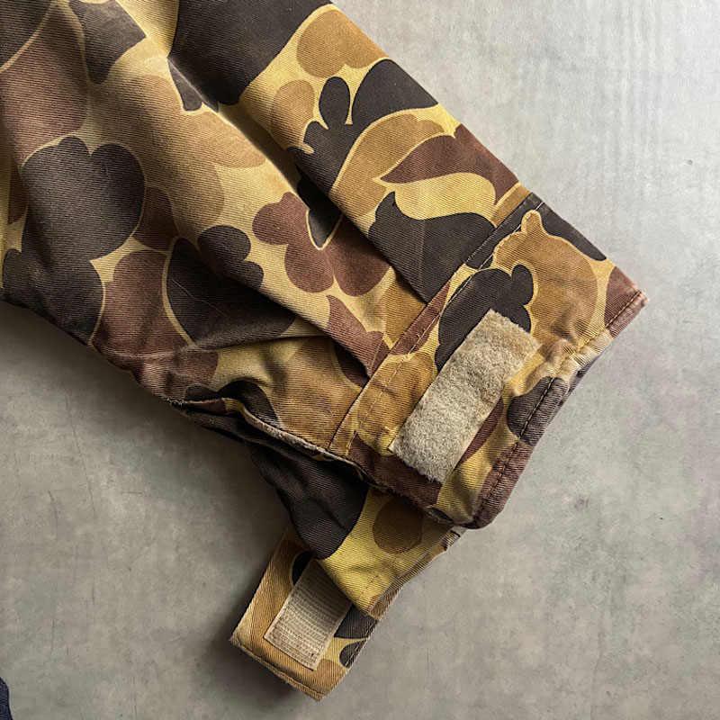 70-80'S EDDIE BAUER Gore-Tex Duck Camo Down Parka XL 70-80年代