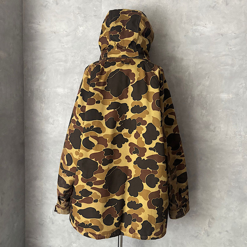 70-80'S EDDIE BAUER Gore-Tex Duck Camo Down Parka XL 70-80年代
