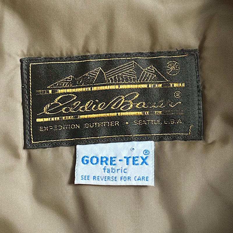 70-80'S EDDIE BAUER Gore-Tex Duck Camo Down Parka XL 70-80年代