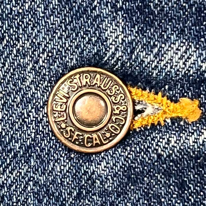 Levis リーバイス デニムジャケット 70506-0217 90s 42 90s アメリカ製 Levi's70506 リーバイス ブランケットライナー